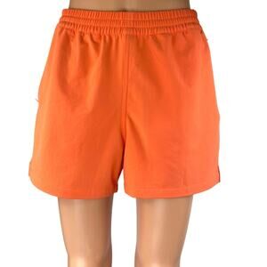 Outdoor Voices Women's Coral High Waisted Workout Athletic Running Shorts Size S